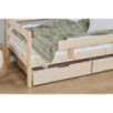 Lit junior Hoppekids ECO Comfort 70x160 cm, Bois Naturel Lit junior Hoppekids ECO Comfort 70x160 cm, Bois Naturel