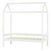 Lit Hoppekids ECO Comfort House, 70x160cm, Blanc Lit Hoppekids ECO Comfort House, 70x160cm, Blanc