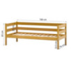 Lit junior Hoppekids ECO Comfort 70x160 cm, Jaune d'Automne