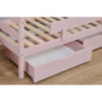 Lit junior Hoppekids ECO Comfort 70x160 cm, Rose Pâle Lit junior Hoppekids ECO Comfort 70x160 cm, Rose Pâle