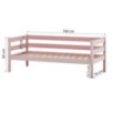Lit junior Hoppekids ECO Comfort 70x160 cm, Rose Pâle Lit junior Hoppekids ECO Comfort 70x160 cm, Rose Pâle