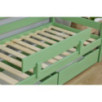 Lit junior Hoppekids ECO Comfort 70x160 cm, Vert pâle Lit junior Hoppekids ECO Comfort 70x160 cm, Vert pâle