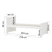 Lit junior MAJA DELUXE Hoppekids 90x200, 1 extrémité haute et 1 extrémité moyenne Lit junior MAJA DELUXE Hoppekids 90x200, 1 extrémité haute et 1 extrémité moyenne