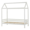Lit de maison de rêve ECO Hoppekids 90x200 cm, Blanc Lit de maison de rêve ECO Hoppekids 90x200 cm, Blanc