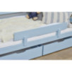 Lit junior ECO Comfort 70x160 avec tiroirs et barrière de sécurité, Bleu Rêve Lit junior ECO Comfort 70x160 avec tiroirs et barrière de sécurité, Bleu Rêve
