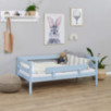 Lit junior ECO Comfort 70x160 avec barrière de sécurité, Bleu rêve Lit junior ECO Comfort 70x160 avec barrière de sécurité, Bleu rêve