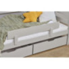 Lit junior ECO Comfort 70x160 avec tiroirs et barrière de sécurité, Gris Dove Lit junior ECO Comfort 70x160 avec tiroirs et barrière de sécurité, Gris Dove