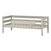 Lit junior ECO Comfort 70x160 avec barrière de sécurité, Gris Pigeon Lit junior ECO Comfort 70x160 avec barrière de sécurité, Gris Pigeon