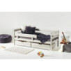Lit junior ECO Comfort 70x160 avec barrière de sécurité, Gris Pigeon Lit junior ECO Comfort 70x160 avec barrière de sécurité, Gris Pigeon