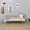 Lit junior ECO Comfort 70x160 avec barrière de sécurité, Gris Pigeon Lit junior ECO Comfort 70x160 avec barrière de sécurité, Gris Pigeon