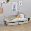Lit junior ECO Comfort 70x160 avec tiroirs, Gris Pigeon