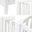 Lit ANTON 60x120, Blanc