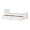 Lit junior Hoppekids MAJA DELUXE 90x200 / cadre à lattes flexible, 1 extrémité haute et 1 extrémité moyenne Lit junior Hoppekids MAJA DELUXE 90x200 / cadre à lattes flexible, 1 extrémité haute et 1 extrémité moyenne