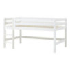 Lit mi-hauteur ECO Luxury 120x200cm, Blanc