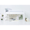 Lit mi-hauteur ECO Luxury 120x200cm, Blanc