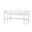 Lit mi-hauteur ECO Luxury 120x200cm, Blanc