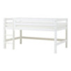 Lit mi-hauteur ECO Luxury 120x200cm, Blanc