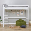 Lit mezzanine Hoppekids ECO Dream, 90x200 cm, Blanc