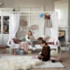 Lit à baldaquin Hoppekids ECO Dream 90x200 cm, Blanc Lit à baldaquin Hoppekids ECO Dream 90x200 cm, Blanc
