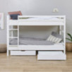 Lit superposé Hoppekids ECO Dream 90x200cm, Blanc