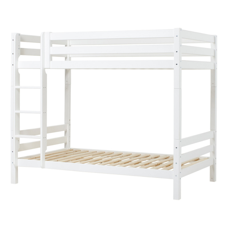 Lit superposé de luxe ECO Hoppekids 120x200 cm, Blanc