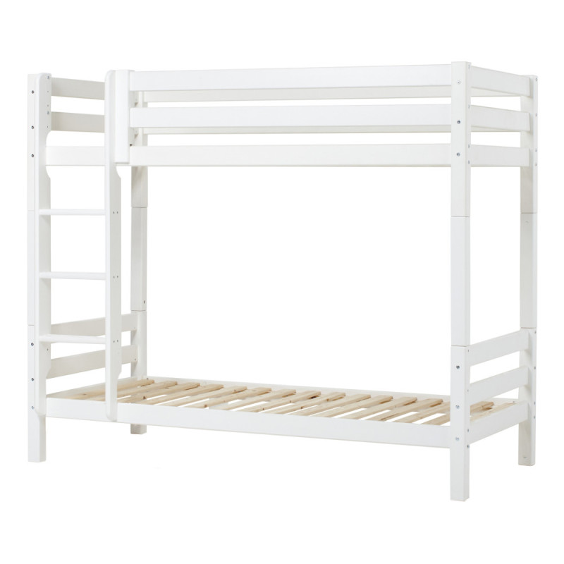 Lit superposé de luxe ECO Hoppekids 90x200 cm, Blanc