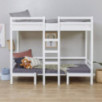 Lit superposé JUMBO Hoppekids ECO Dream avec table 90x200 cm, Blanc Lit superposé JUMBO Hoppekids ECO Dream avec table 90x200 cm, Blanc