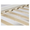 Lit superposé de luxe ECO Hoppekids 90x200 cm, cadre à lattes flexible, blanc