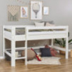 Lit mi-hauteur ECO Luxe 90x200cm, Blanc Lit mi-hauteur ECO Luxe 90x200cm, Blanc