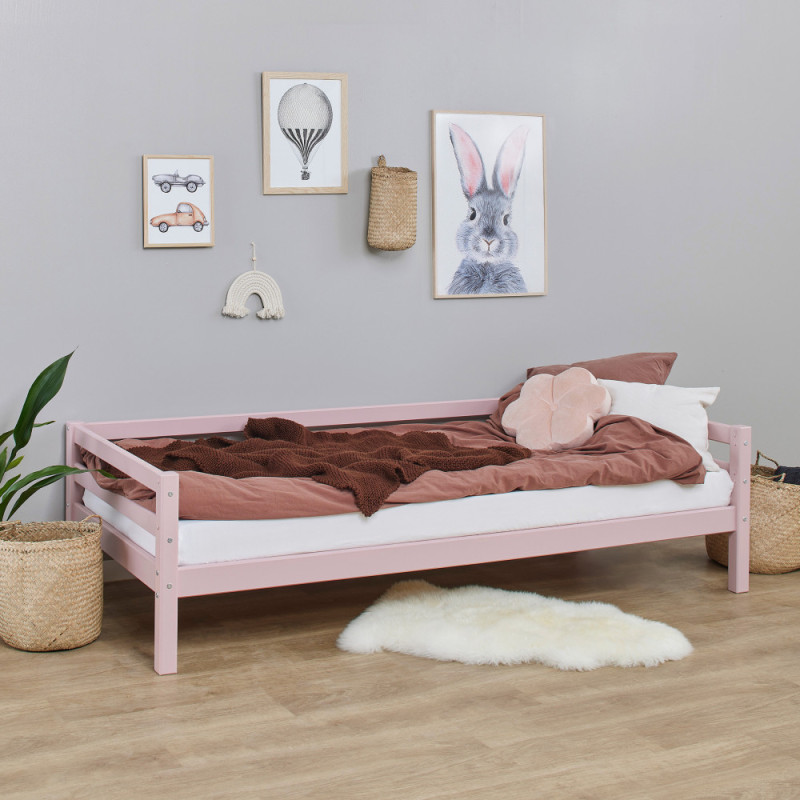 Lit junior Hoppekids ECO Dream My Color 90x200 cm, Rose Pâle