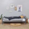 Lit junior Hoppekids ECO Dream My Color 90x200 cm, Perle Fumée