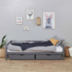 Lit junior Hoppekids ECO Dream My Color 90x200 cm, Perle Fumée