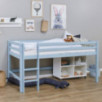 Lit mi-hauteur Hoppekids ECO Dream My Color 90x200cm, Bleu Rêve