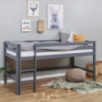 Lit mi-hauteur My Color Hoppekids ECO Dream 90x200cm, Perle Fumée