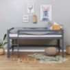 Lit mi-hauteur My Color Hoppekids ECO Dream 90x200cm, Perle Fumée