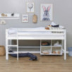 Lit mi-hauteur Hoppekids ECO Dream 70x190cm, Blanc