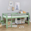 Lit mi-hauteur Hoppekids ECO Dream My Color 90x200 cm, Vert pâle