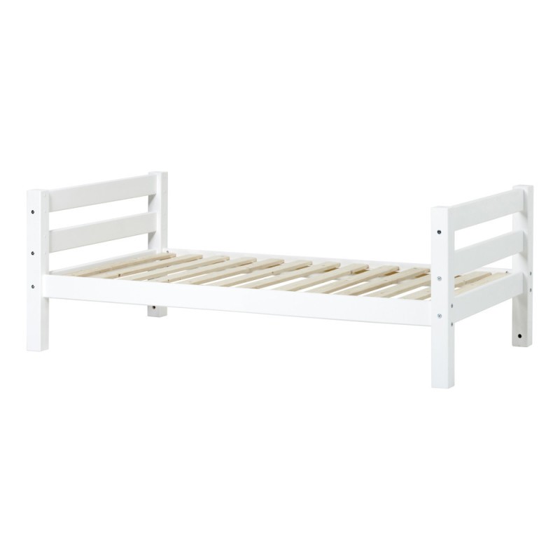 Lit junior ECO Luxury Hoppekids, 70x160cm, Blanc