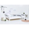 Lit junior ECO Luxury Hoppekids avec dossier 120x200 cm, Blanc