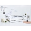 Lit junior ECO Luxury Hoppekids avec dossier 120x200 cm, Blanc