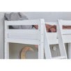Lit superposé familial écologique de luxe Hoppekids 120x200 cm, Blanc Lit superposé familial écologique de luxe Hoppekids 120x200 cm, Blanc