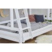 Lit superposé familial écologique de luxe Hoppekids 120x200 cm, Blanc Lit superposé familial écologique de luxe Hoppekids 120x200 cm, Blanc