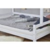 Lit superposé familial écologique de luxe Hoppekids 120x200 cm, Blanc Lit superposé familial écologique de luxe Hoppekids 120x200 cm, Blanc