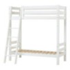 Lit superposé ECO de luxe Hoppekids avec échelle inclinée 70x160 cm, blanc Lit superposé ECO de luxe Hoppekids avec échelle inclinée 70x160 cm, blanc