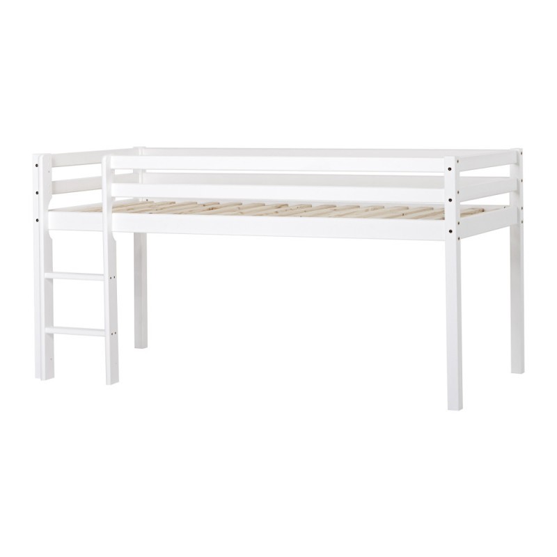 Lit mi-hauteur Hoppekids ECO Dream 90x200 cm non-divisible, Blanc