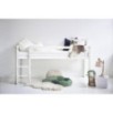 Lit mi-hauteur Hoppekids ECO Dream 90x200 cm non-divisible, Blanc Lit mi-hauteur Hoppekids ECO Dream 90x200 cm non-divisible, Blanc