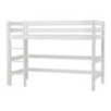 Lit mi-hauteur ECO Luxe Hoppekids 90x200 cm avec cadre à lattes flexible, Blanc Lit mi-hauteur ECO Luxe Hoppekids 90x200 cm avec cadre à lattes flexible, Blanc