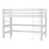 Lit mi-hauteur ECO Luxe Hoppekids 90x200 cm avec cadre à lattes flexible, Blanc Lit mi-hauteur ECO Luxe Hoppekids 90x200 cm avec cadre à lattes flexible, Blanc