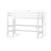 Lit mi-hauteur ECO Luxe Hoppekids 90x200 cm avec cadre à lattes flexible, Blanc Lit mi-hauteur ECO Luxe Hoppekids 90x200 cm avec cadre à lattes flexible, Blanc