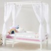 Lit mezzanine Hoppekids ECO Dream avec échelle 70x160 cm, Blanc Lit mezzanine Hoppekids ECO Dream avec échelle 70x160 cm, Blanc